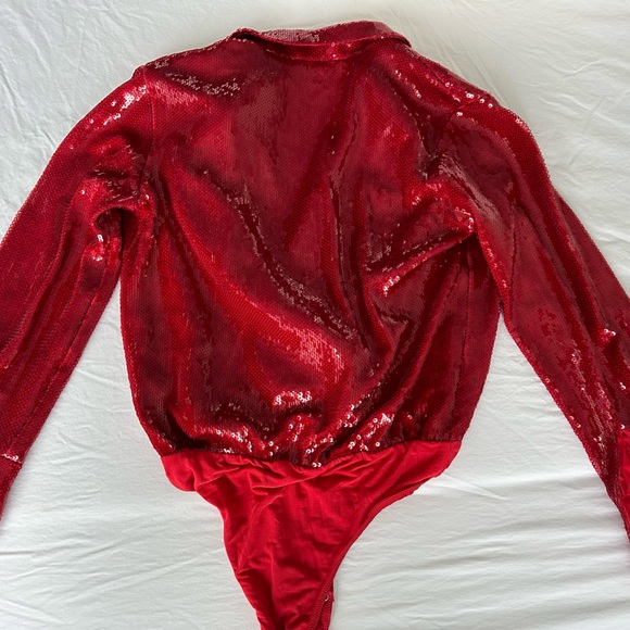 Red Winter Top - Picture 2 of 2